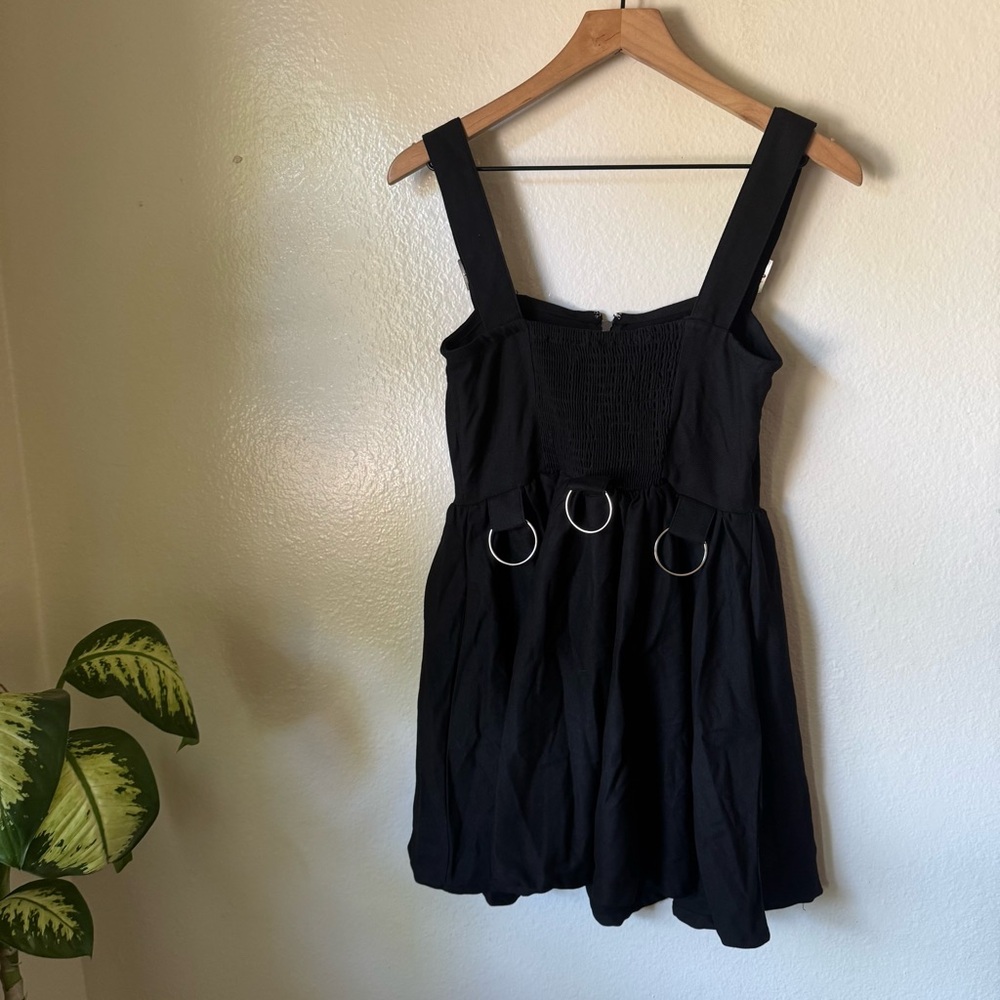 Hot Topic | Social Collision Black Grommet Buckle Dress - Picture 4 of 6